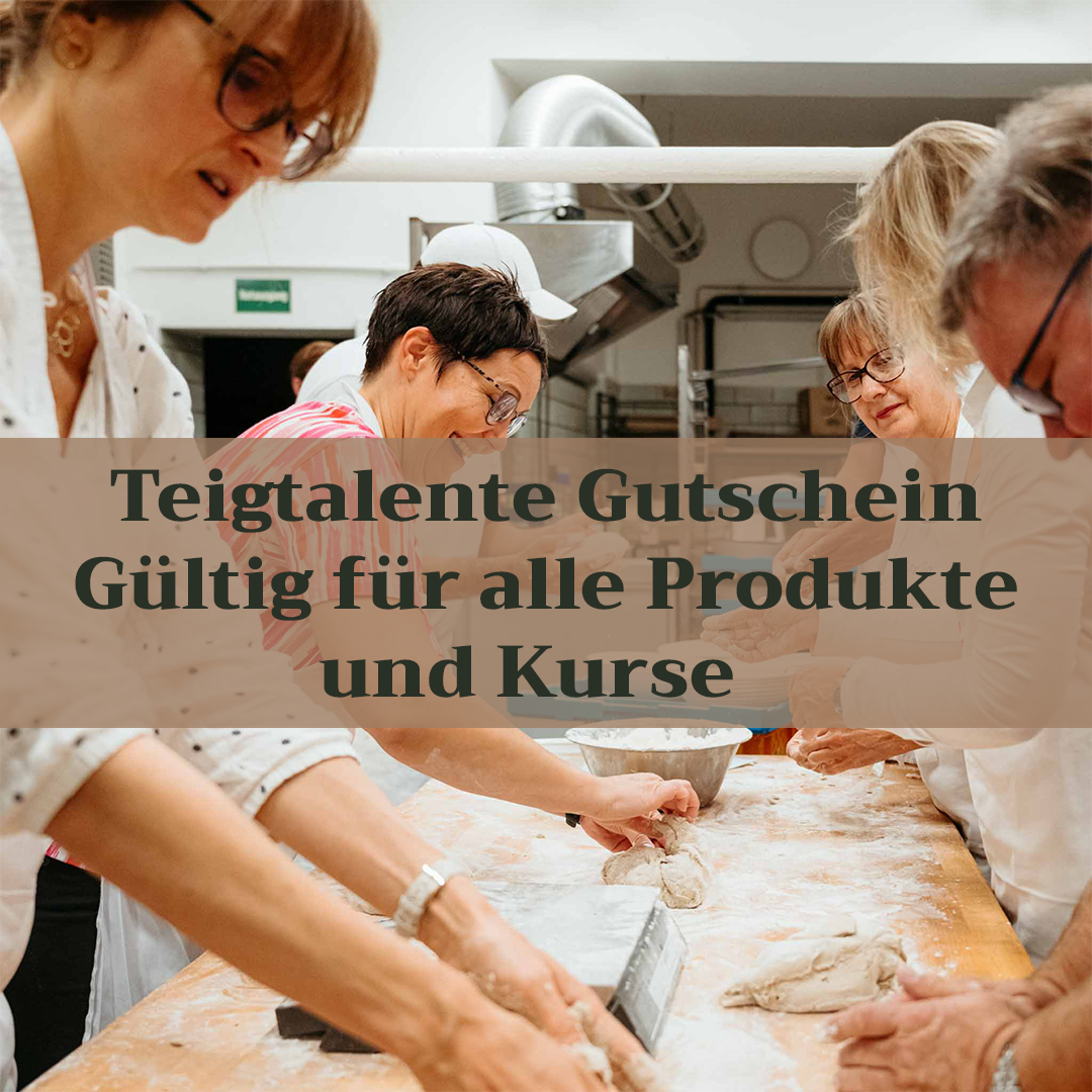 Teigtalente Gutschein