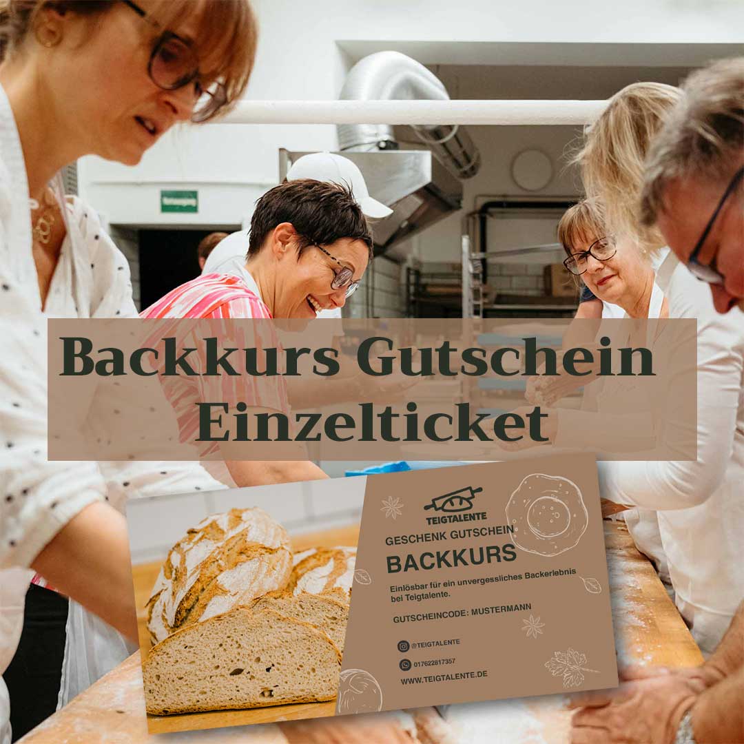 Teigtalente-Gutschein Brotbackkurs