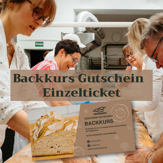Teigtalente-Gutschein Brotbackkurs